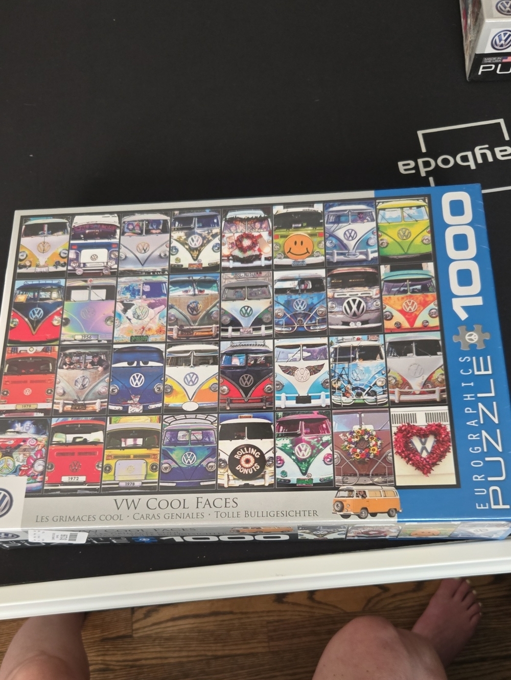 Eurographics puzzle VW Cool Faces 1000 pieces. NWT. Factory Sealed.